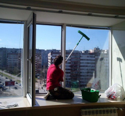 Мытье окон в однокомнатной квартире Фрязино